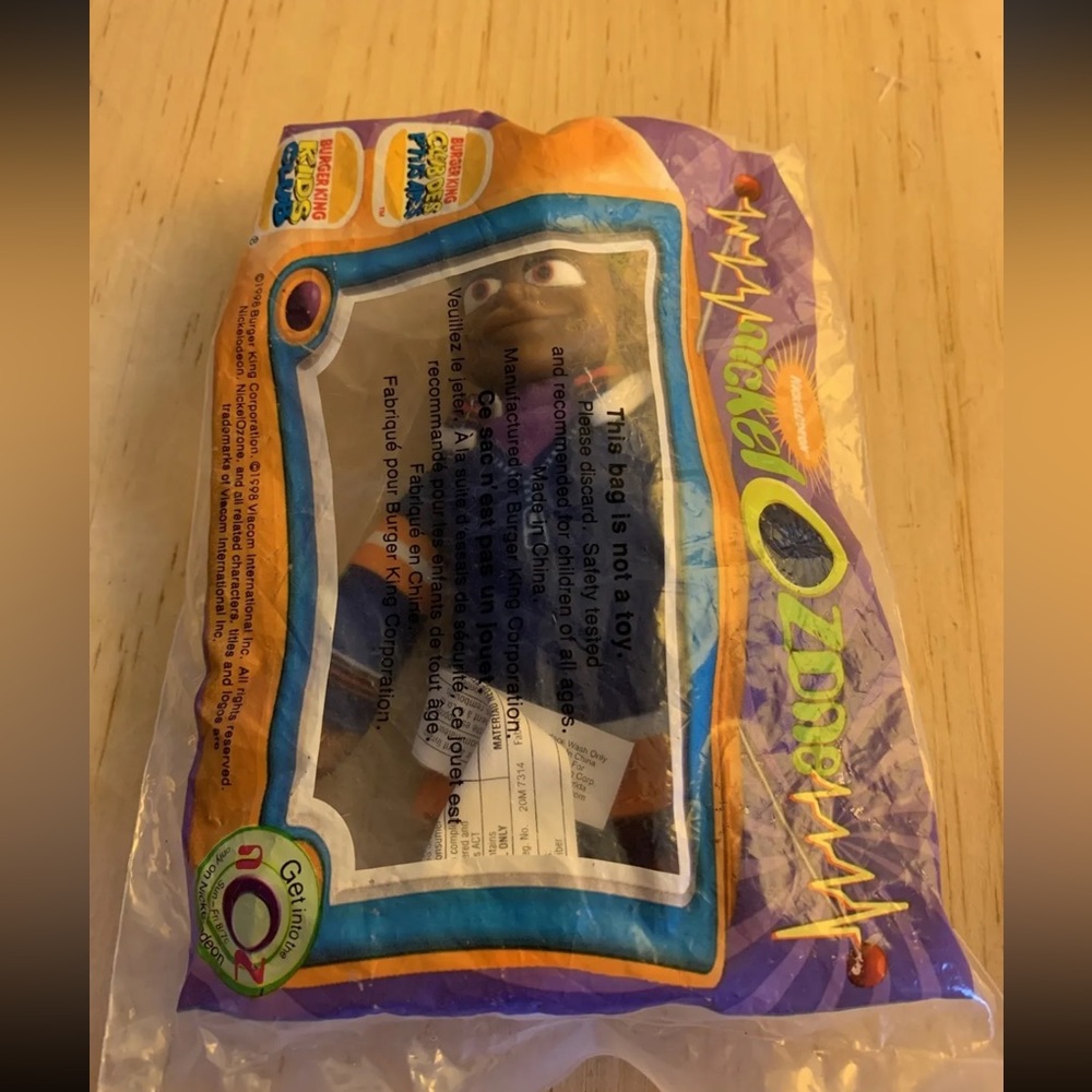 1998 FAT ALBERT Nickelodeon Burger King Kids Club Stuffed Toy